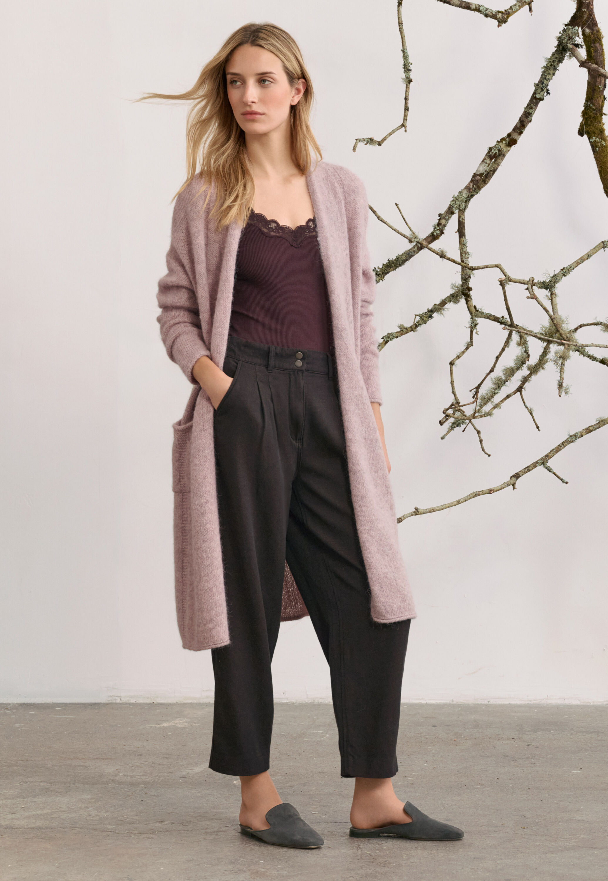Verschlussloser Cardigan