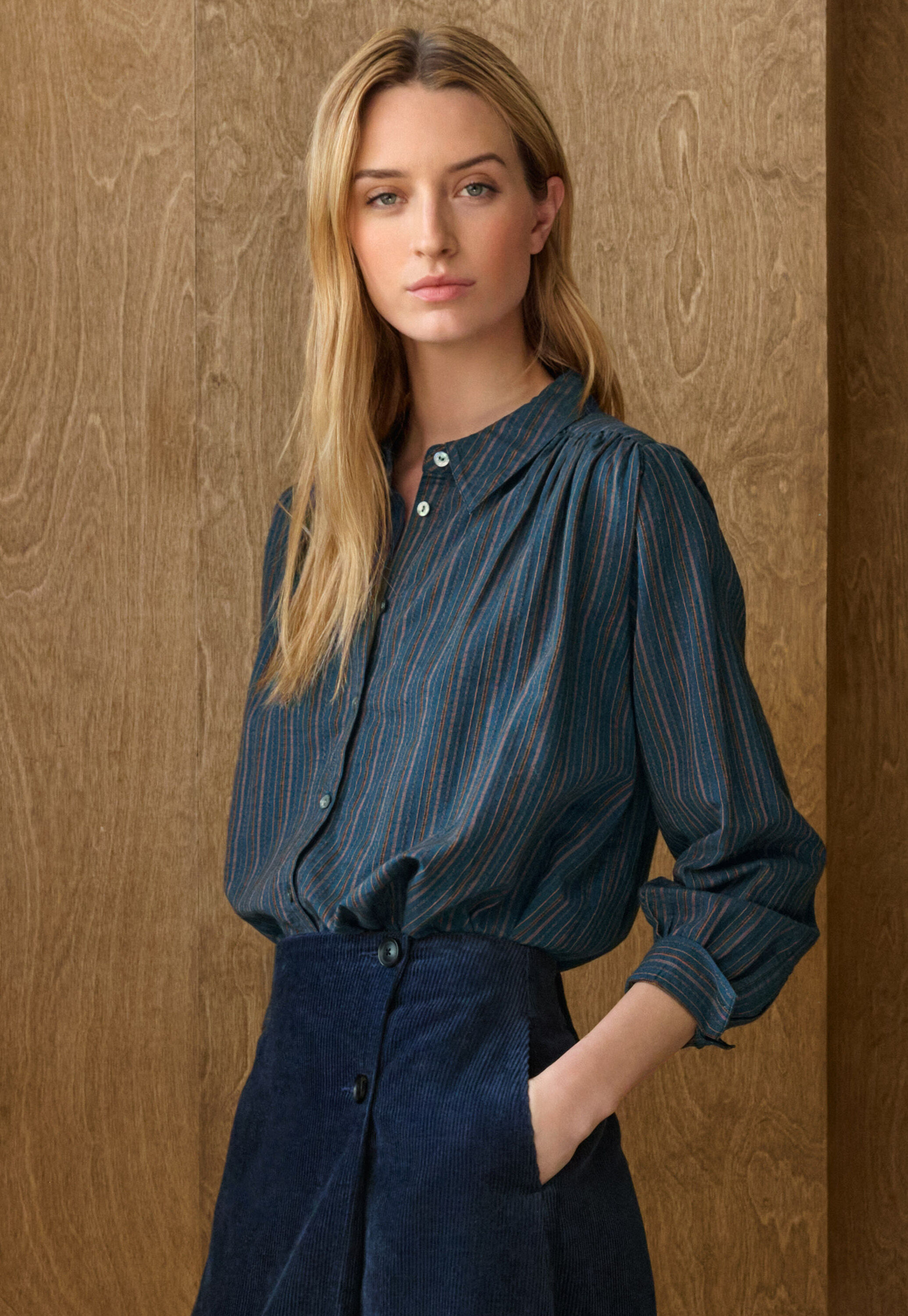 Kariertes Kleid