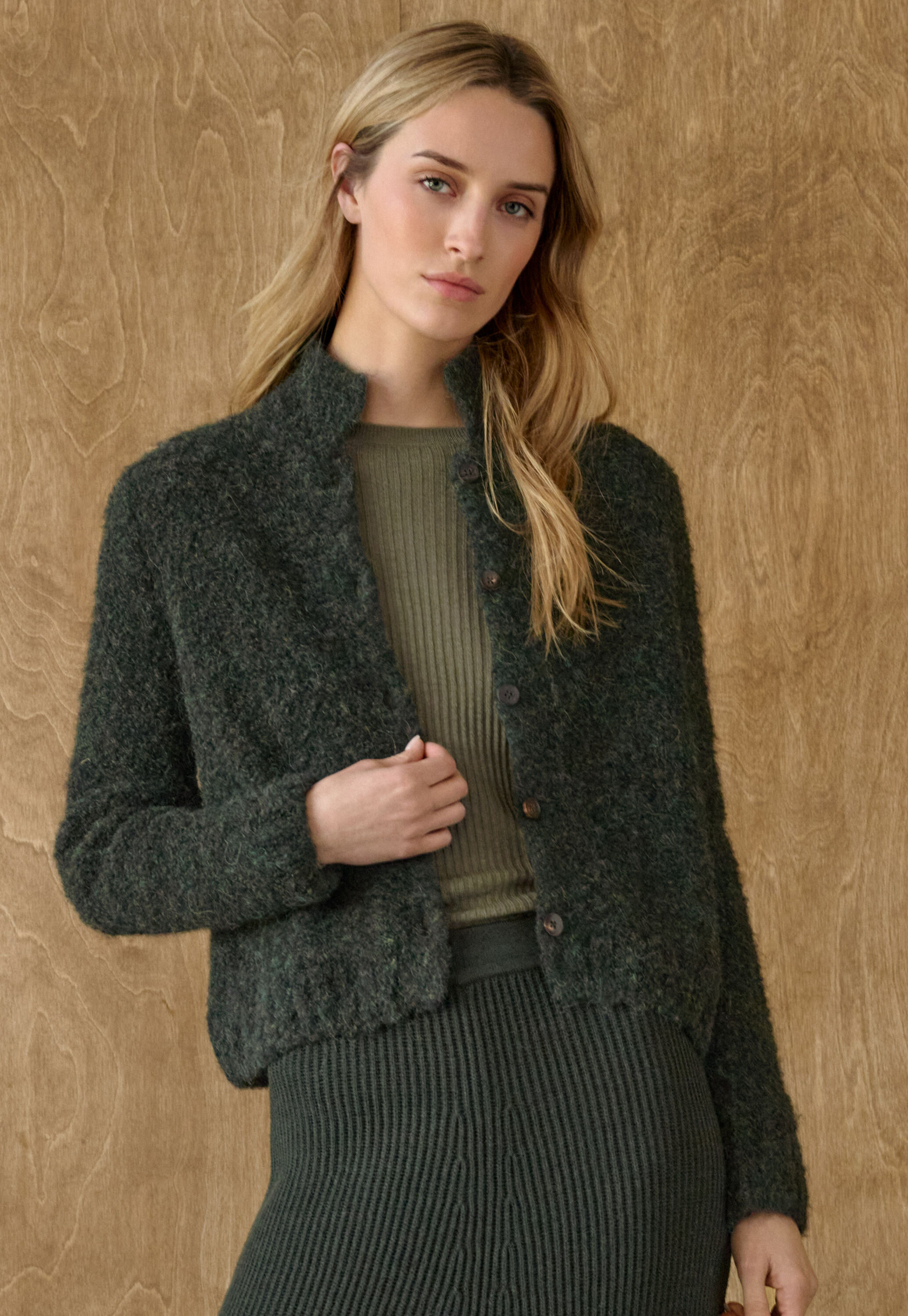 Kariertes Kleid