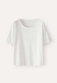 T-Shirt, Wei&szlig;, webstill