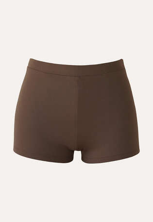 Bikini-Shorts, Kaffee, webstill