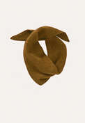 Dreiecksschal, Bronze, webstill