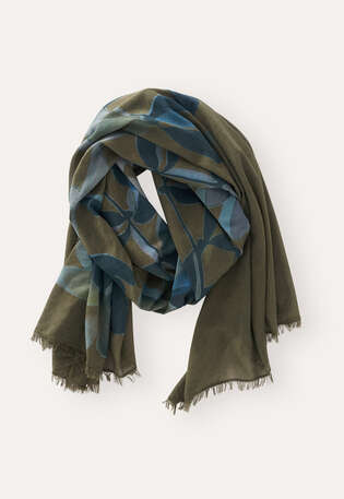 Bedruckter Pareo, Khaki, webstill