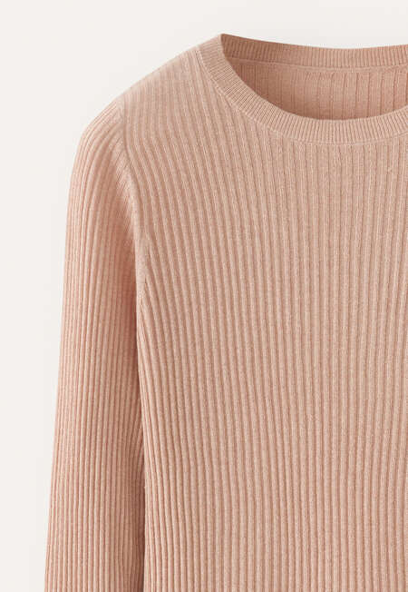Ripppullover, Blasses Rouge, completeTheLook