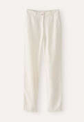 Jeans mit schmalem Bein, Ecru, webstill