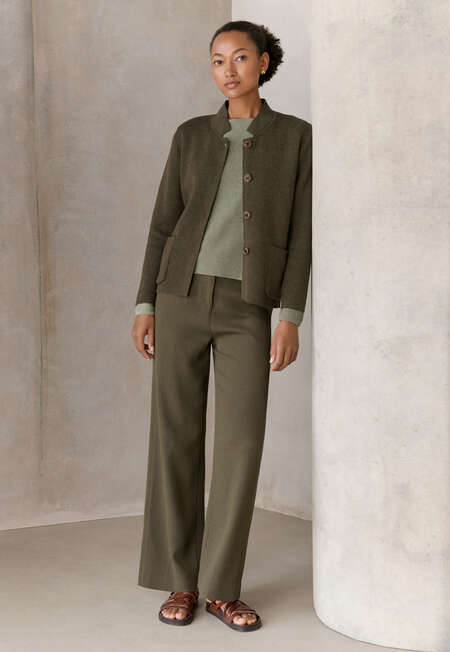 Pullover mit U-Boot-Ausschnitt, Salbei, completeTheLook