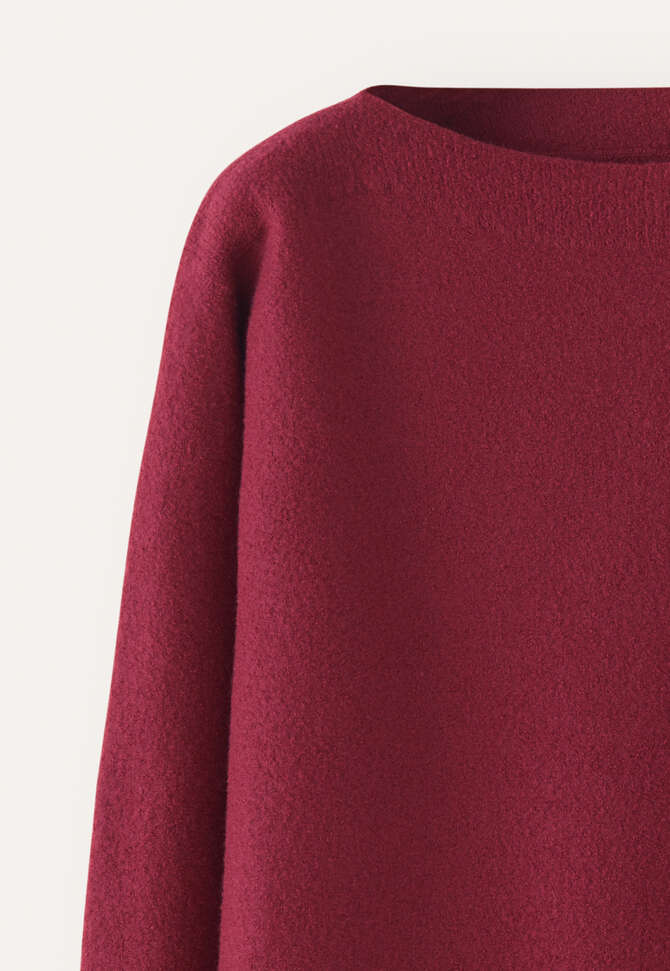 Kastiger Pullover, Cranberry, completeTheLook