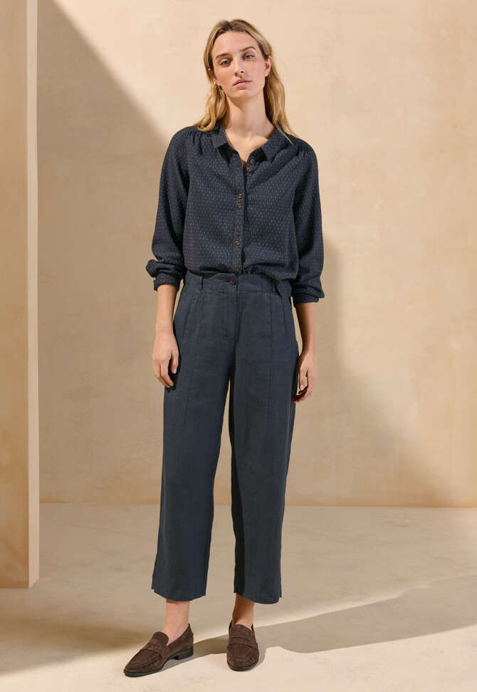Hose mit Abn&auml;hern, Mitternacht, completeTheLook