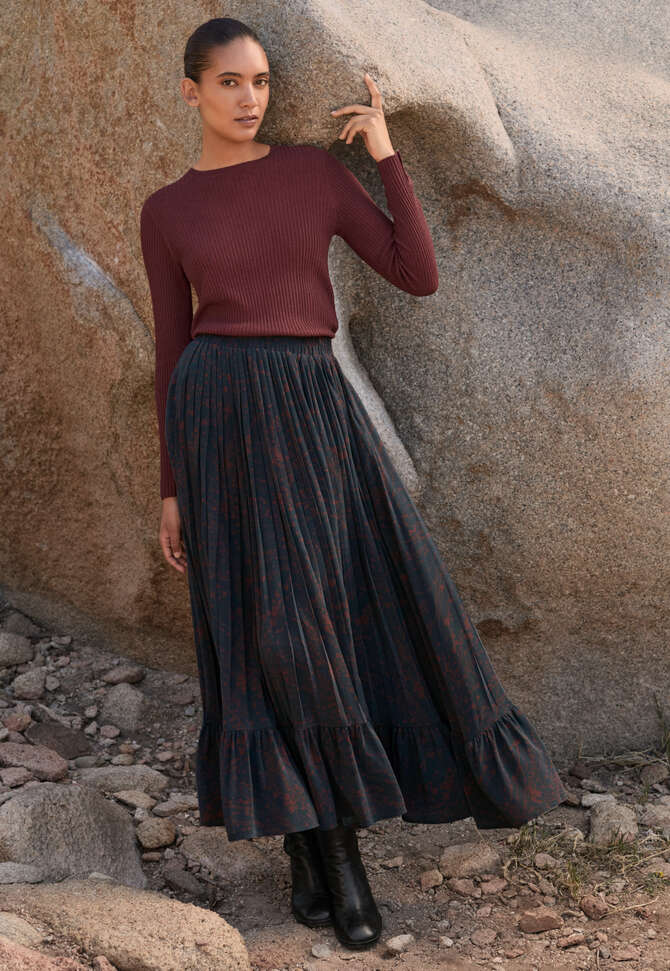 Ripppullover, Weinrot, completeTheLook