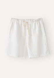 Schlupf-Shorts, Wei&szlig;, webstill