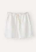 Schlupf-Shorts, Wei&szlig;, webstill