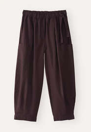 K&uuml;rzere Schlupfhose, Feigenbraun, webstill