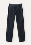 Hose mit geradem Bein, Kohlschwarz, webstill