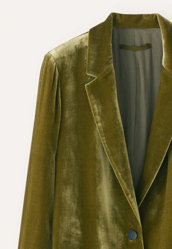 Samtjacke, Flechtengr&uuml;n, completeTheLook