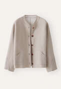 Dolman-Jacke, Blasser Stein, webstill