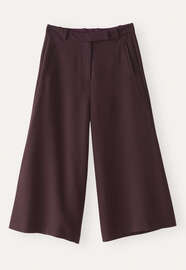 Culotte, Weinrot, webstill