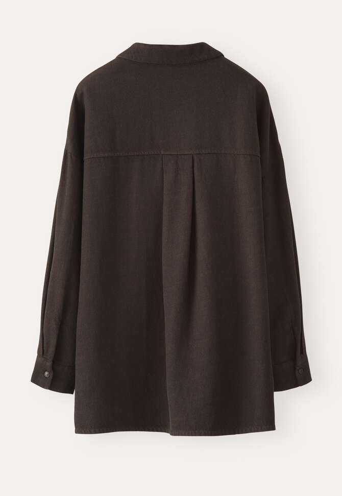 Overshirt, Schwarzbraun, completeTheLook
