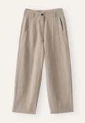 Barrel-Leg-Hose, Nerz, webstill
