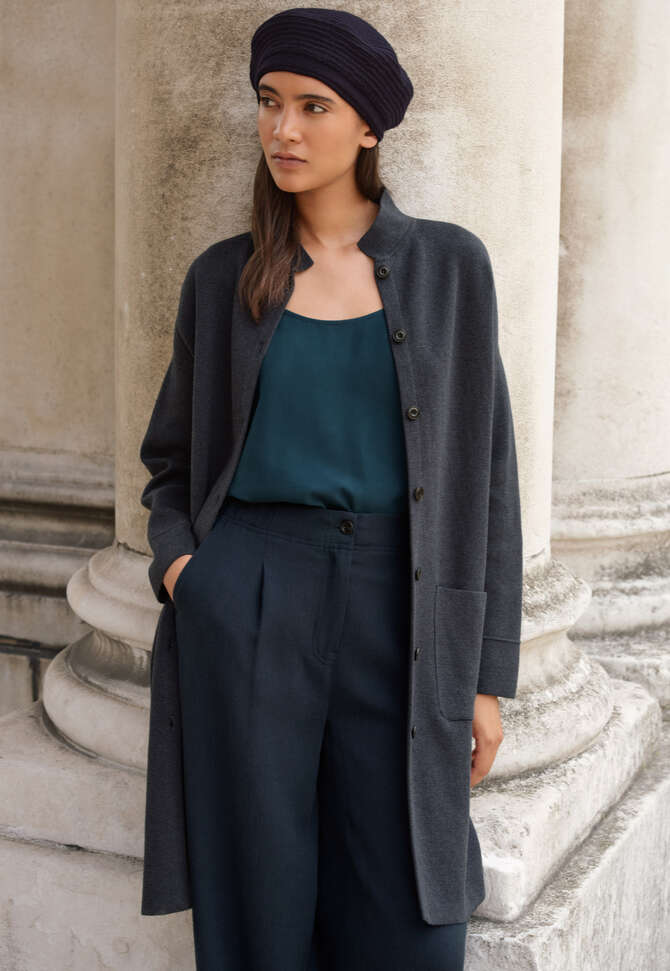 Strick-Barett, Blauschwarz, completeTheLook