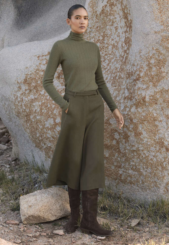 Culotte, Dunkles Moos, completeTheLook
