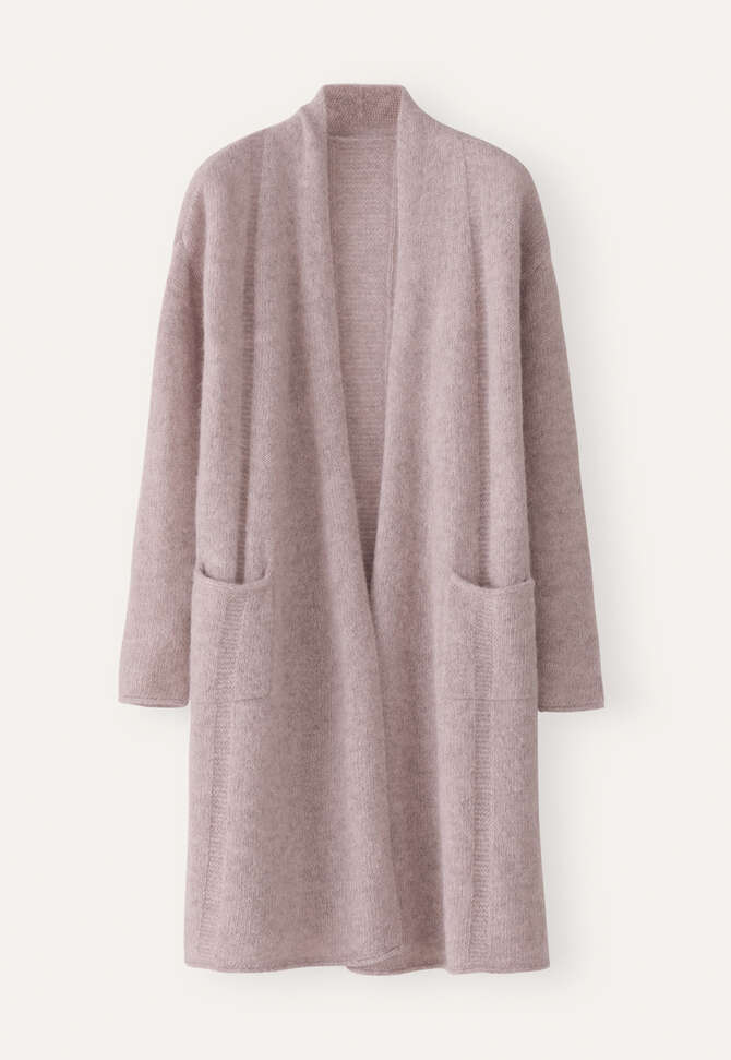 Verschlussloser Cardigan, Fliedergrau, completeTheLook