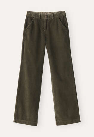 Hose mit weitem Bein, Torf, webstill