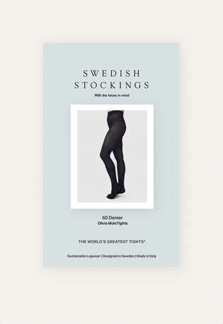 Halbtransparente Strumpfhose, Navyblau, webstill