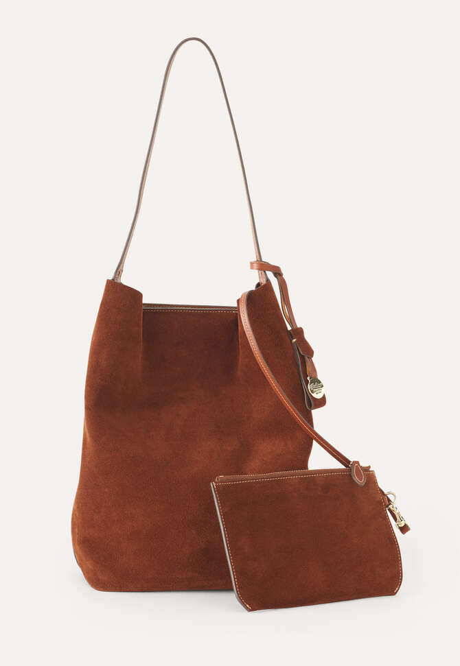 Bucket-Bag, Kastanie, completeTheLook