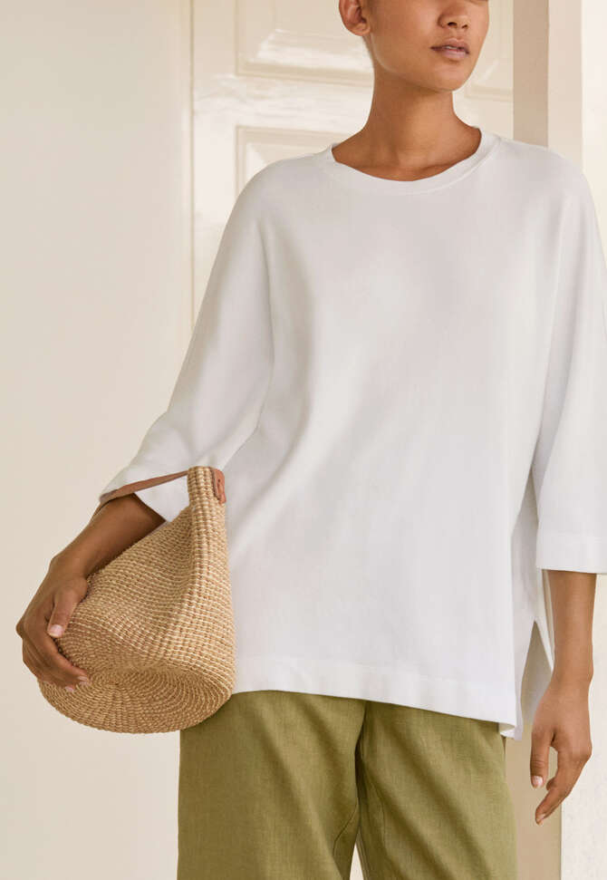 Geflochtene Bucket-Bag, Naturbraun, completeTheLook