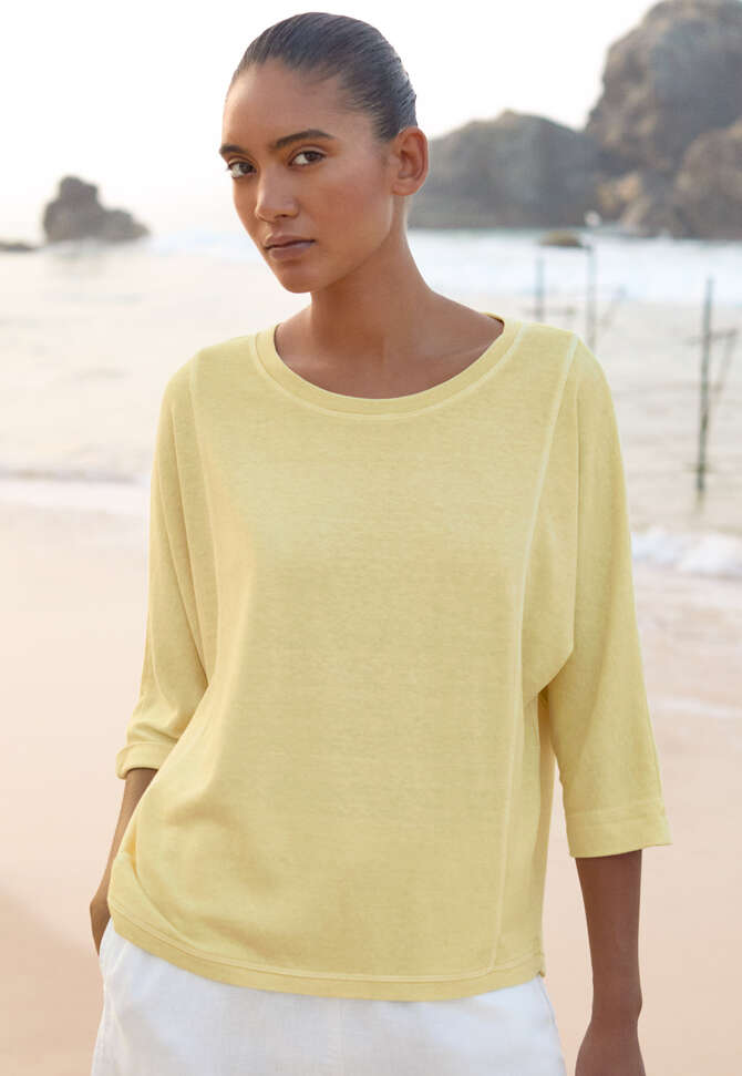 Top mit Teilungsn&auml;hten, Sorbet, completeTheLook