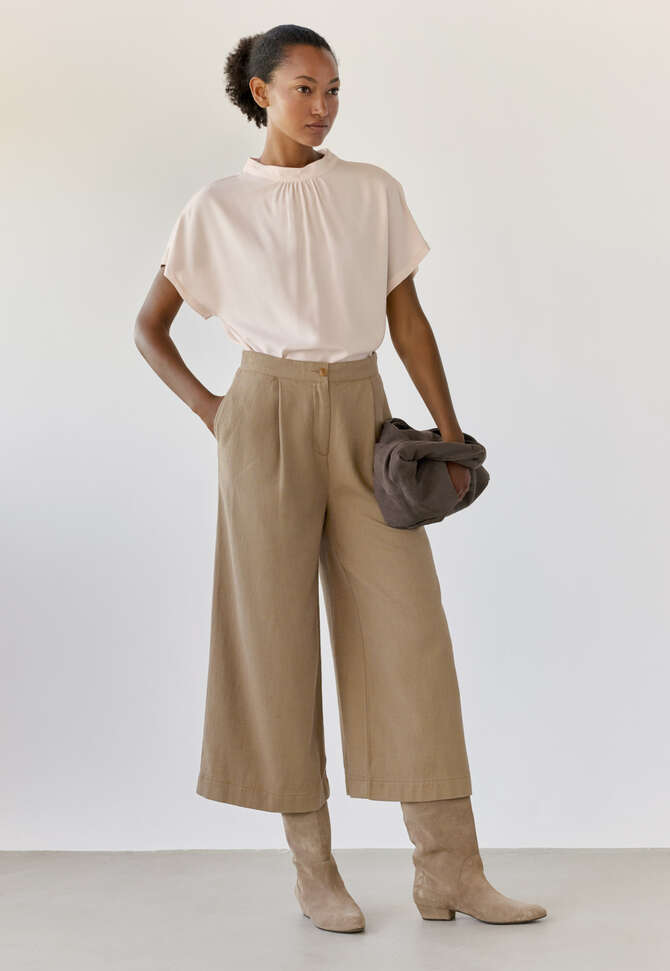 Dolman-Bluse, Blasse Muschel, completeTheLook