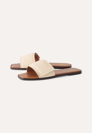 Slipper, Leinen, webstill