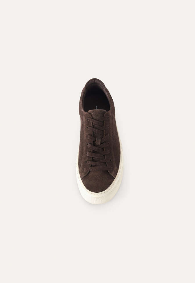 Schn&uuml;r-Sneaker, Braun, completeTheLook