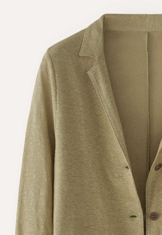 Jersey-Blazer, Salbei-Taupe, completeTheLook