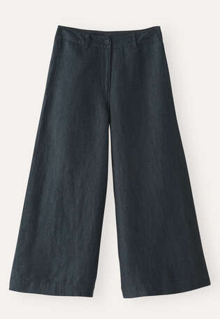 Edle Culotte, Dunkles Petrol, webstill