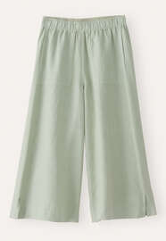 K&uuml;rzere Culottes, Blasses Salbei, webstill