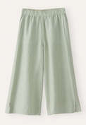 K&uuml;rzere Culottes, Blasses Salbei, webstill