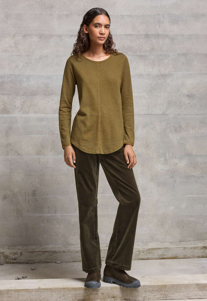Gestreiftes Oberteil, Flechte/Tinte, completeTheLook