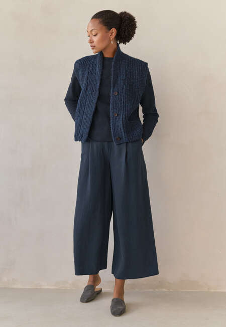 Weite, k&uuml;rzere Hose, Mitternacht, completeTheLook