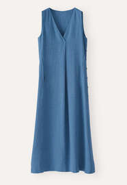 &Auml;rmelloses Kleid, Aquamarin, webstill