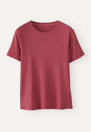 Jersey T-shirt, Cranberry, webstill