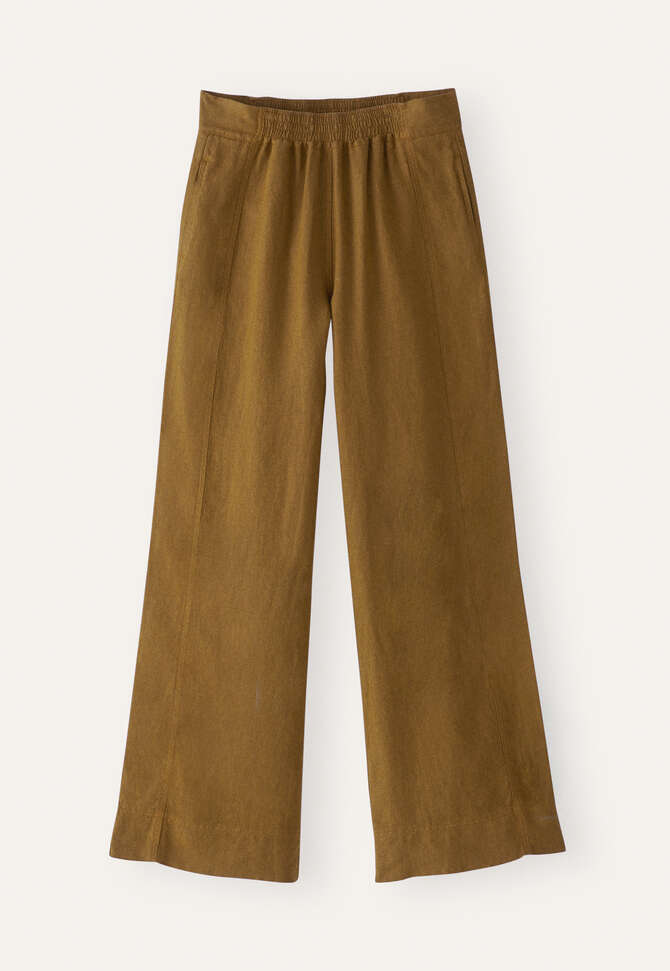 Hose mit weitem Bein, Dunkles Toffee, completeTheLook
