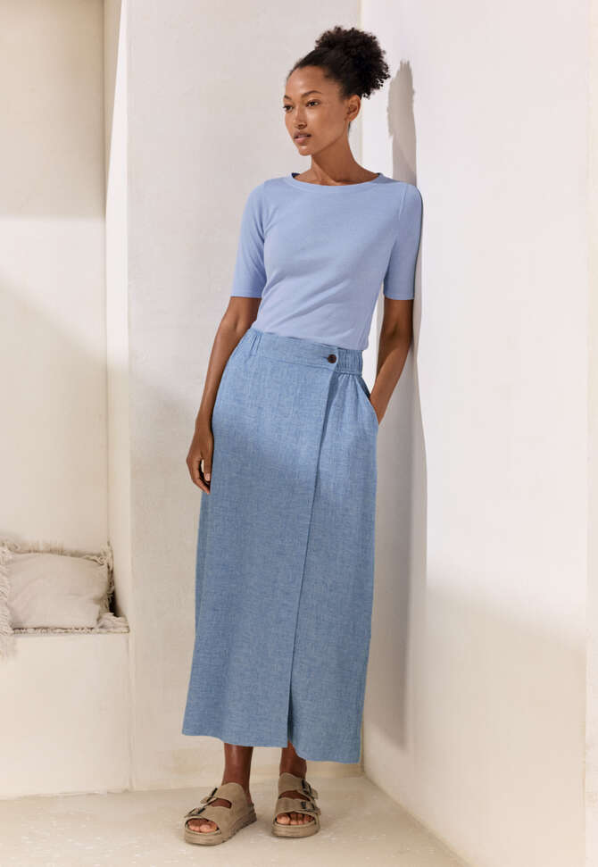A-Linien-Rock, Indigoblau, completeTheLook