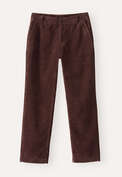 Schmale, k&uuml;rzere Hose, Zartes Aubergine, webstill