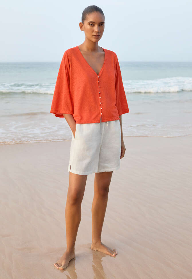 Schlupf-Shorts, Wei&szlig;, completeTheLook