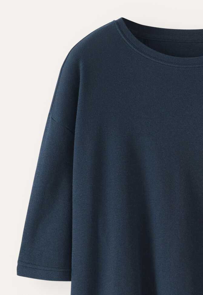 T-shirt mit Tasche, Dunkelblau, completeTheLook