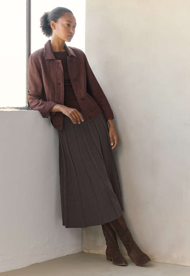Kastige Jacke, Rostbraun, completeTheLook
