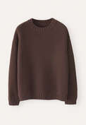 Perlmuster-Pullover, Weinrot, webstill