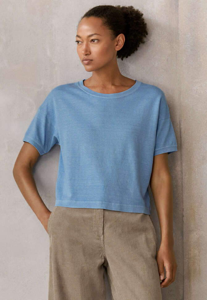 T-Shirt, Kornblume, completeTheLook