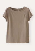 Oberteil mit Raglan&auml;rmeln, Taupe, webstill